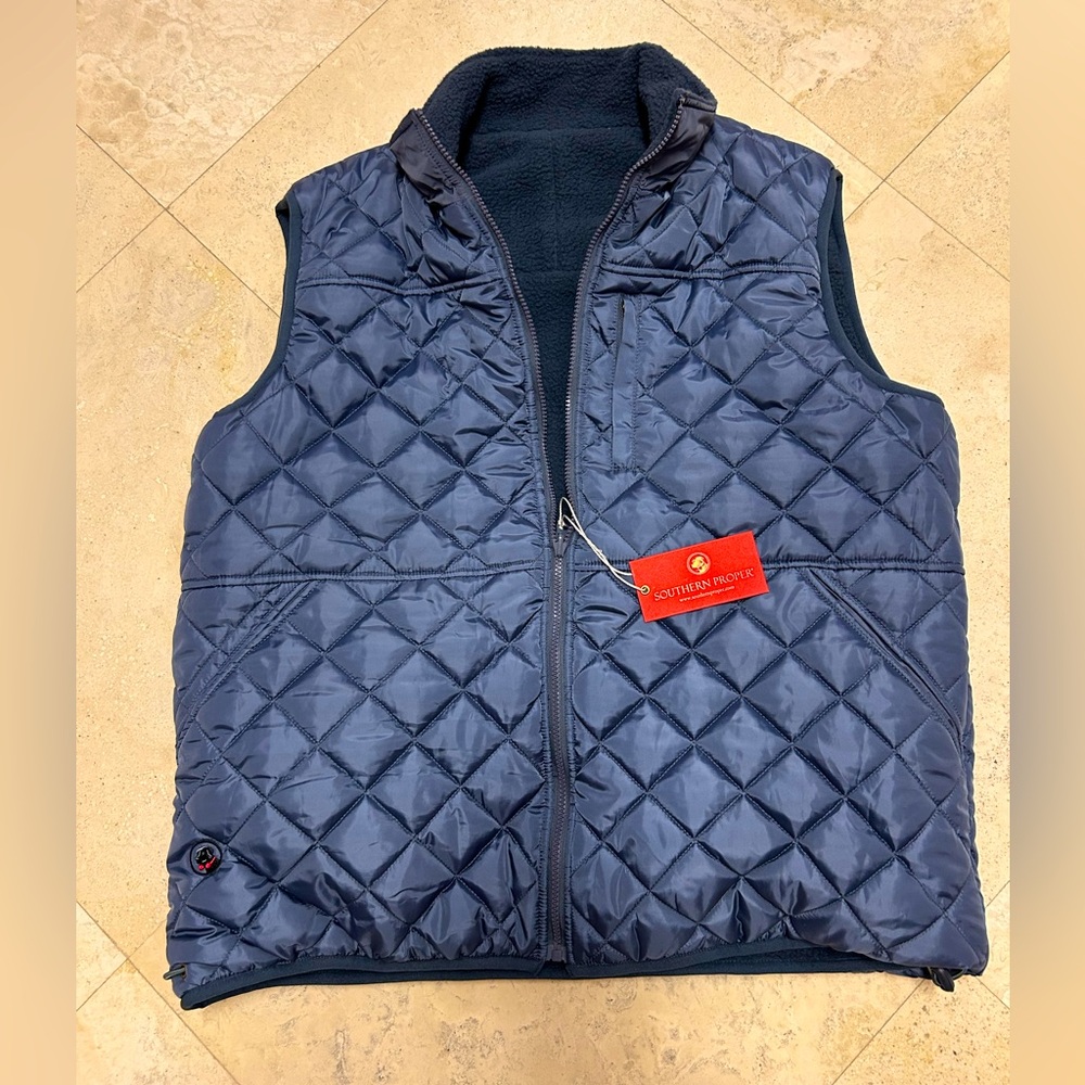 Southern Proper Varsity Winter men’s puffer Vest